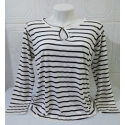 BLUSA LISTRADA MANGA LONGA