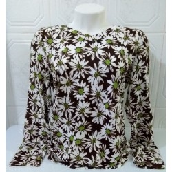 BLUSA ESTAMPA DE MARGARIDAS