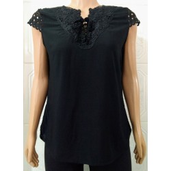 BLUSA SOCIAL COM RENDA
