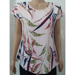 BLUSA SOCIAL ESTAMPADA